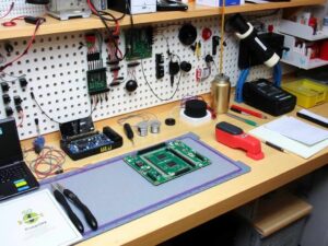 Upgraded workbench for modern inverter production and testing