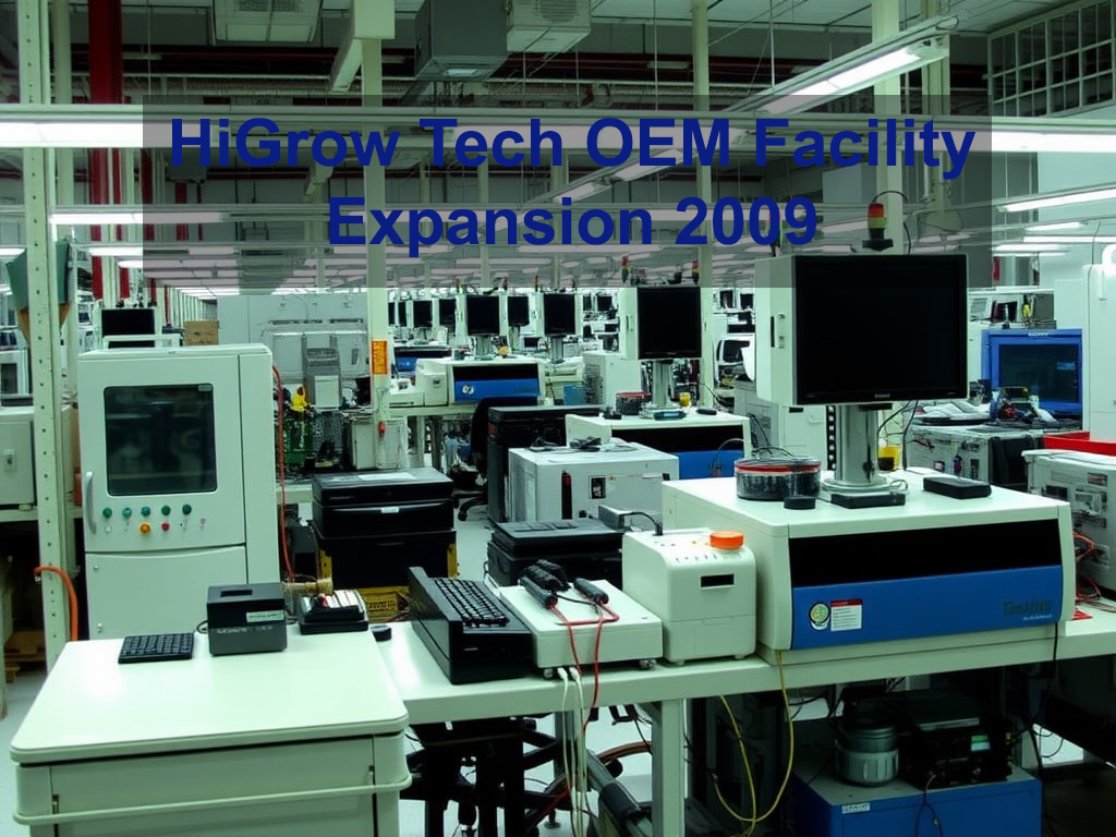 HiGrow’s OEM expansion in 2009 with renewable energy manufacturers