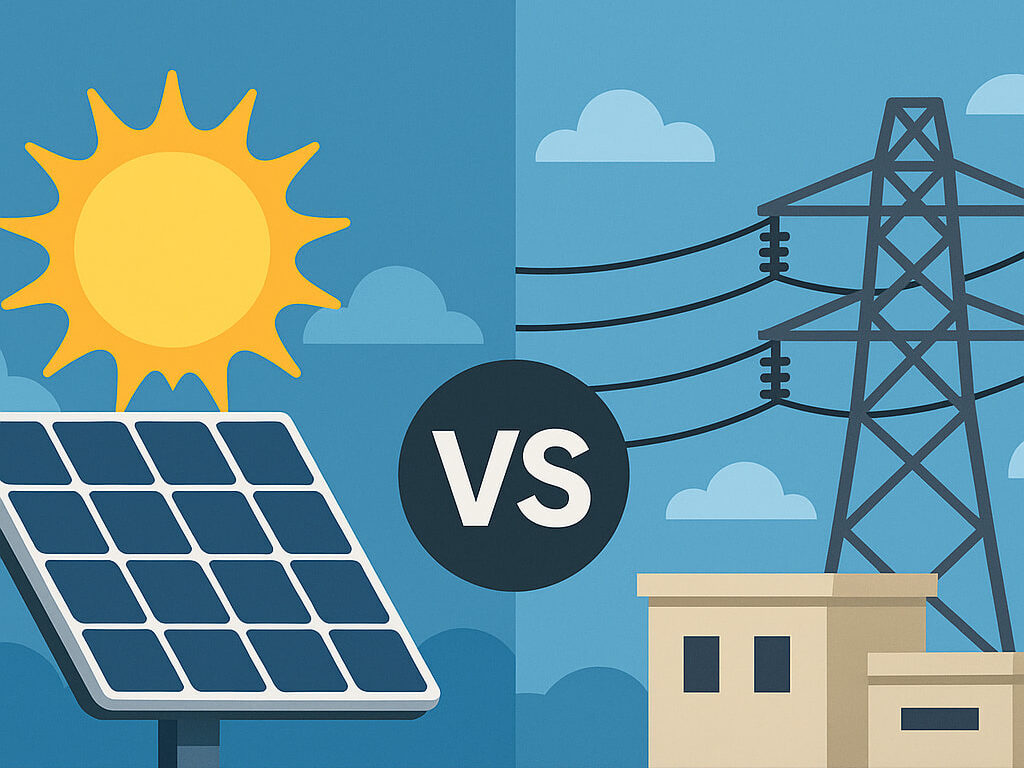 Solar vs Grid Power - Which one is right for you.