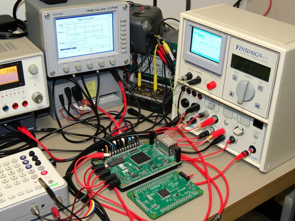 HiGrow inverter undergoing continuous load cycling tests in Chicago R&D lab, 2004